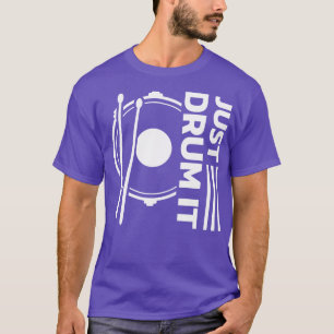 Drummer Drums Drumsticks Muzikant Outfit 13 T-shirt
