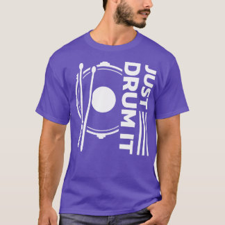 Drummer Drums Drumsticks Muzikant Outfit 13 T-shirt