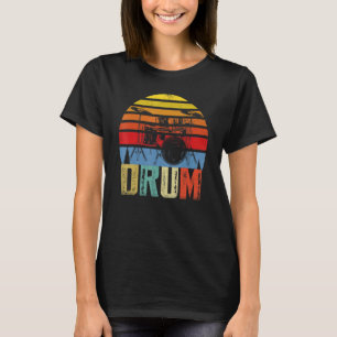 Drummer drumstel Drummers Drumming T-shirt