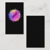 Drummer Drumsticks Drum Rock Band Musician Visitekaartje (Voorkant / Achterkant)