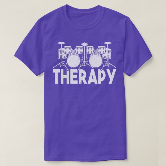 Drummer drumstokken 3 t-shirt (Design voorkant)