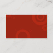 drummer- en gitaarringen visitekaartje (Achterkant)