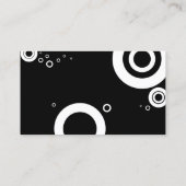 drummer en gitaren visitekaartje (Achterkant)