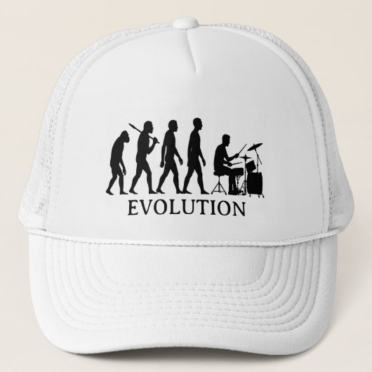 Drummer Evolutie Trucker Pet (Voorkant)