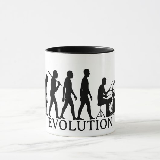 Drummer Evolution Mug Mok (Midden)