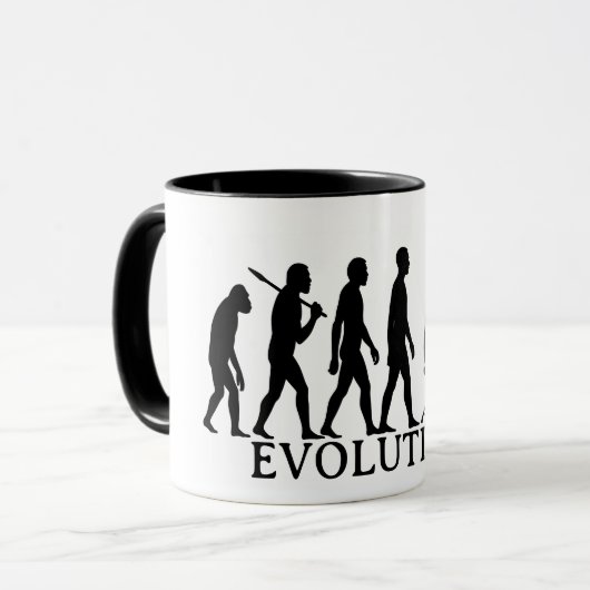 Drummer Evolution Mug Mok (Voorkant links)