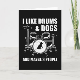 Drummer Gift Kaart