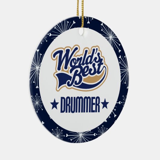 Drummer Gift Ornament (Rechts)