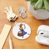 Drummer Girl Sleutelhanger