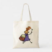 Drummer Girl Tote Bag (Achterkant)