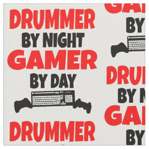 Drummer houdt van videospelletjes spelen stof