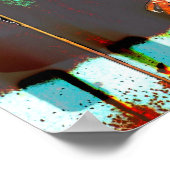 Drummer Kerel, Copyright karen J Williams Poster (Hoek)