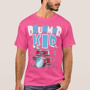 Drummer Kind - Funny Percussionist Drums Musicien T-shirt
