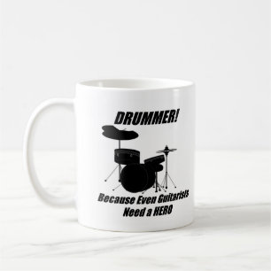 Drummer Koffiemok