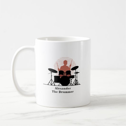 Drummer Koffiemok (Links)