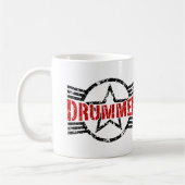Drummer Koffiemok (Links)
