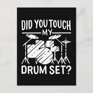 Drummer - Mijn drumset Briefkaart