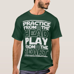 Drummer Motivation Citate White Drum Sticks Music  T-shirt