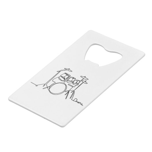 Drummer Music Design Drums One-Line (Devant Angle)