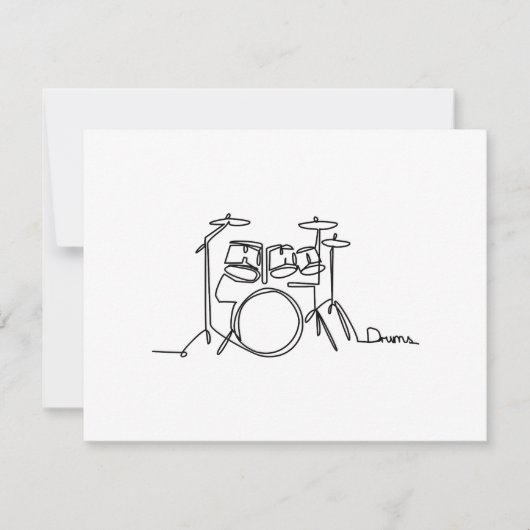 Drummer Music Design One-Line Drums (Voorkant)