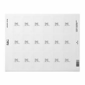 Drummer Music Design One-Line Drums Etiket (Full Sheet)