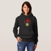 Drummer Octopus Drumstick Playing Drum Sea Animal Hoodie (Voorkant volledig)