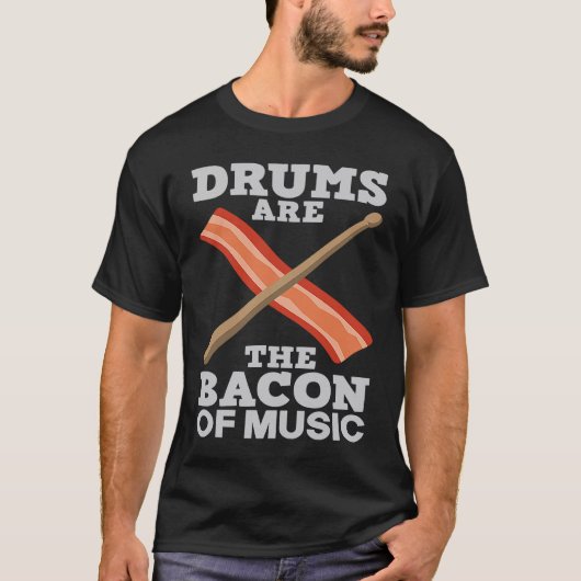 Drummer Outfit for a Percussion Player T-shirt (Voorkant)