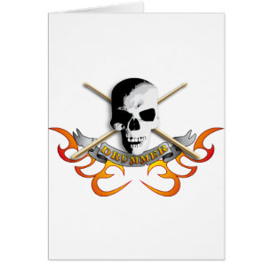 Drummer skull C