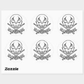 Drummer Stickers Specialized Rock & Roll Stickers (Vel)