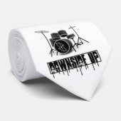 drummer-stropdas stropdas (Opgerold)