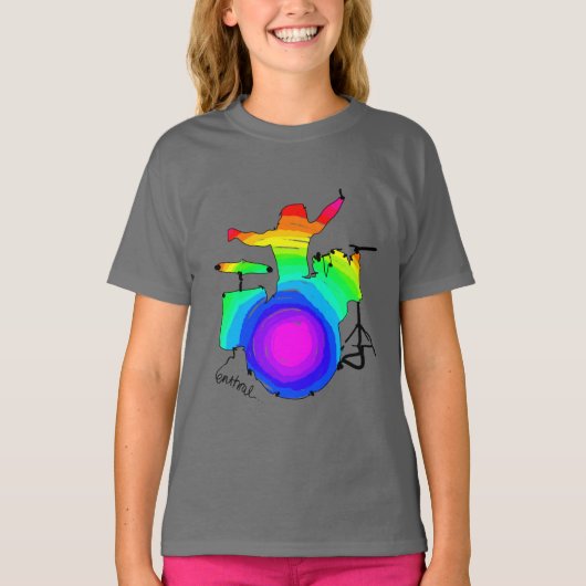 drummer t-shirt (Voorkant)