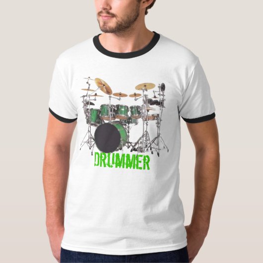 Drummer T-shirt (Voorkant)