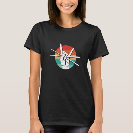 Drummer T-shirt (Voorkant)