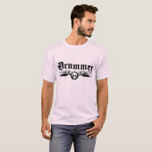 Drummer T-shirt (Voorkant volledig)