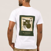 drummer t-shirt (Achterkant)