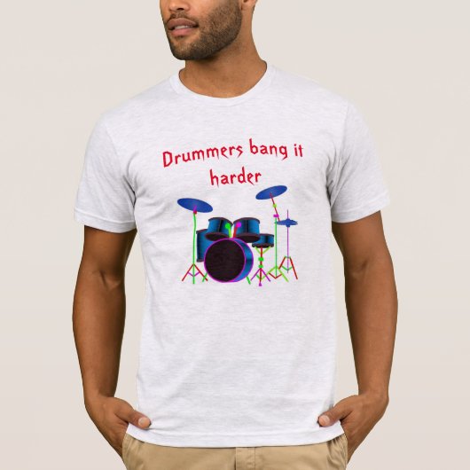 Drummer T-shirt (Voorkant)