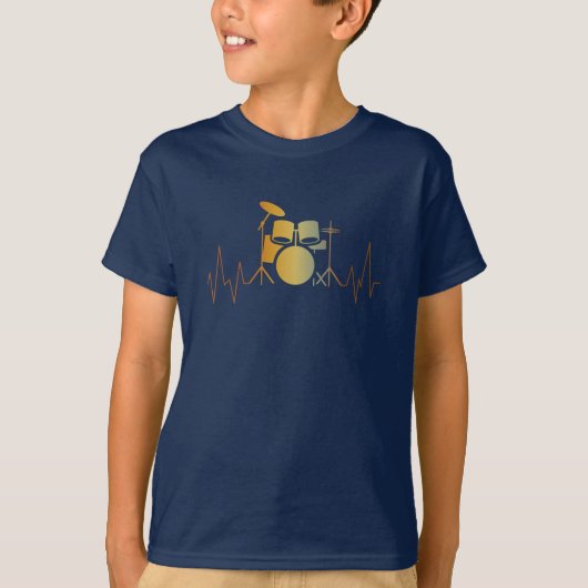 Drummer T-shirt (Voorkant)