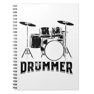 drummer   Trommelmusicus Gifts Notitieboek