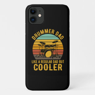 Drummer Vader Als Een Gewone Vader Maar Koeler iPhone 11 Hoesje