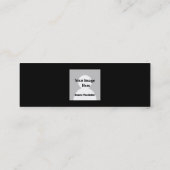 Drummer Visitekaartje (Achterkant)