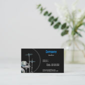 Drummer Visitekaartje (Staand voorkant)