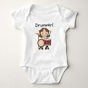 Drummer - Vrouw Tshirts en cadeaus