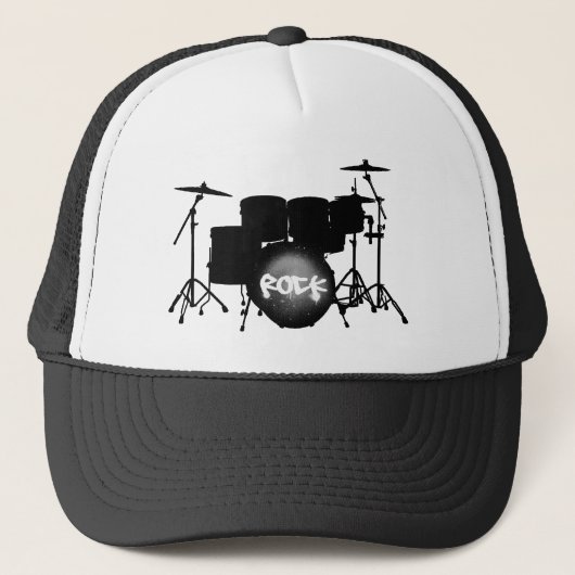 drummer - zwart pet (Voorkant)