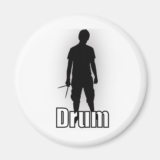 Drummer's Design Magneet (Voorkant)