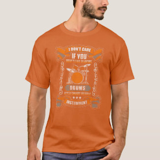 Drummers Drum Musical Instrument Muziekband Vriend T-shirt