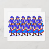 Drummers Drumming (Voorkant / Achterkant)