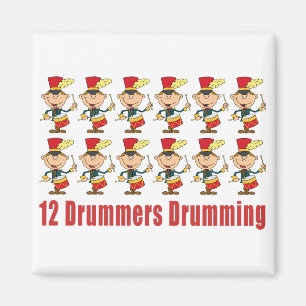 Drummers Drumming Magnet Magneet
