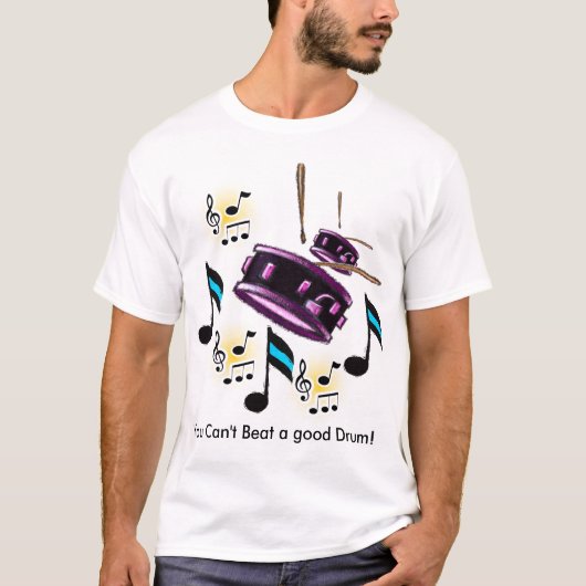 Drummers en soorten t-shirt (Voorkant)