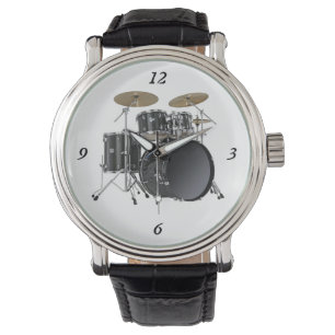 Drummers kijken horloge