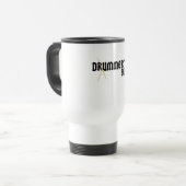 Drummer's meisje. reisbeker (Voorkant links)